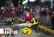 Motociclista resulta gravemente herido tras estrellarse en la Rotonda El Periodista Foto: Motociclista resulta gravemente herido tras estrellarse en la Rotonda El Periodista/TN8