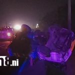 Foto: Accidente nocturno en Jinotepe deja 3 personas lesionadas/TN8
