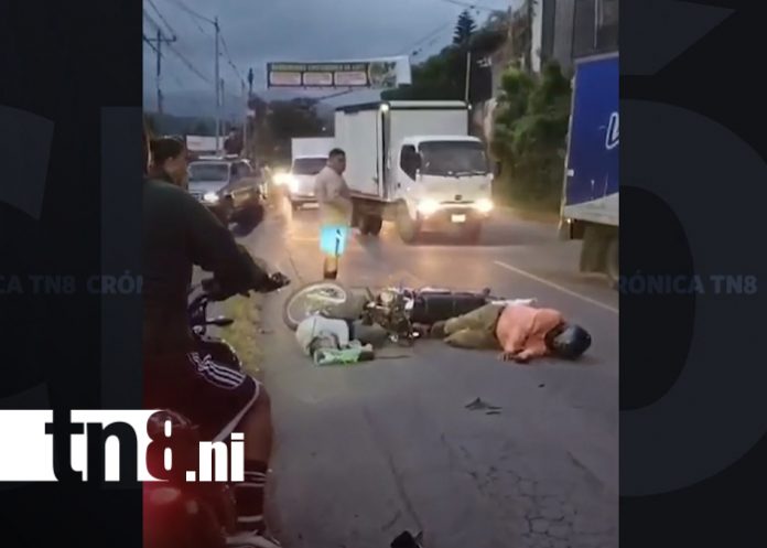 Foto: Policía Nacional investiga accidente en Matagalpa/ TN8