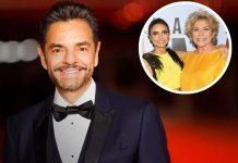 Foto: Eugenio Derbez sobre Gabriela Michel /cortesía