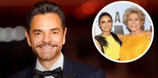 Foto: Eugenio Derbez sobre Gabriela Michel /cortesía