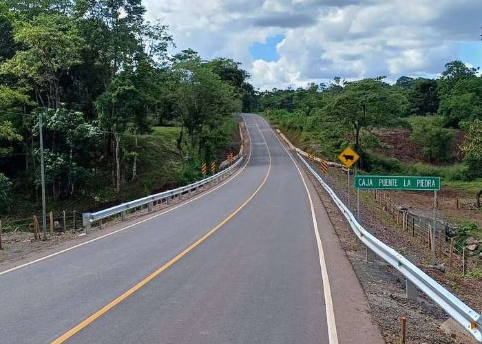 Foto: Carretera Wanawana–San Pedro del Norte, Nicaragua / Cortesía