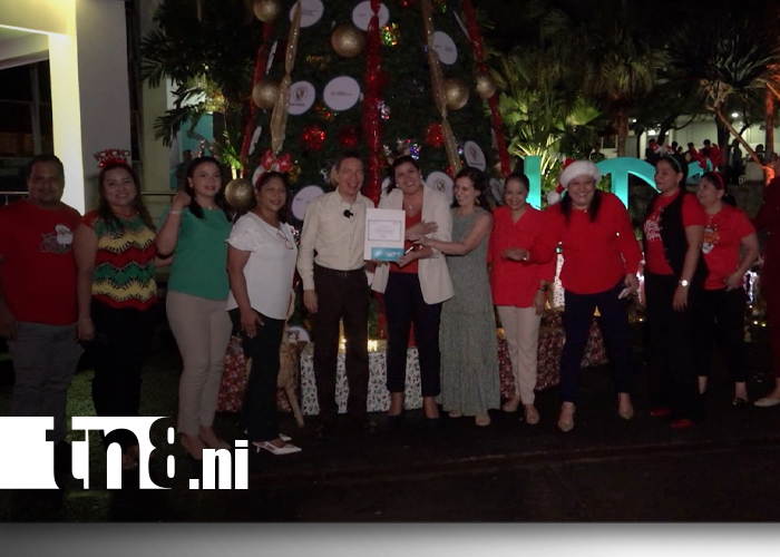 Foto: UAM comienza la Navidad con la encendida de luces de su árbol navideño / TN8