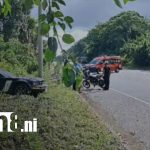 El exceso de velocidad casi le cuesta la vida a un conductor en la Carretera Sur Foto: Conductor sobrevive a maniobra que pudo ser fatal en Carretera Sur/TN8