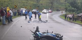 Foto: Tragedia en Matiguás: motociclista pierde la vida tras brutal accidente/TN8