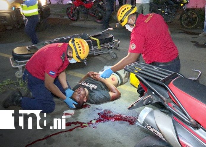 Foto: Delincuente queda lesionado en pleno Managua/TN8