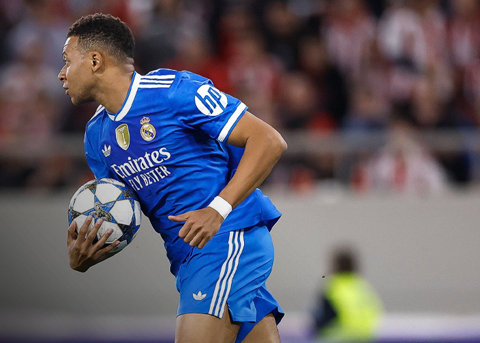 Foto: Hat-trick exprés y póker total de Mbappé/Cortesía