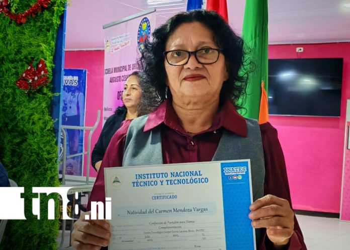 Foto: Escuela de oficios de Rivas empodera a jóvenes y adultos/TN8
