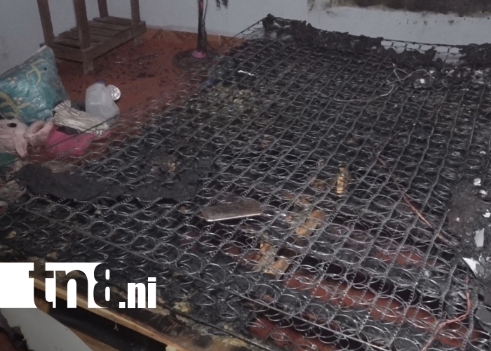 Foto: Discusión doméstica en Estelí casi termina en tragedia por incendio/TN8