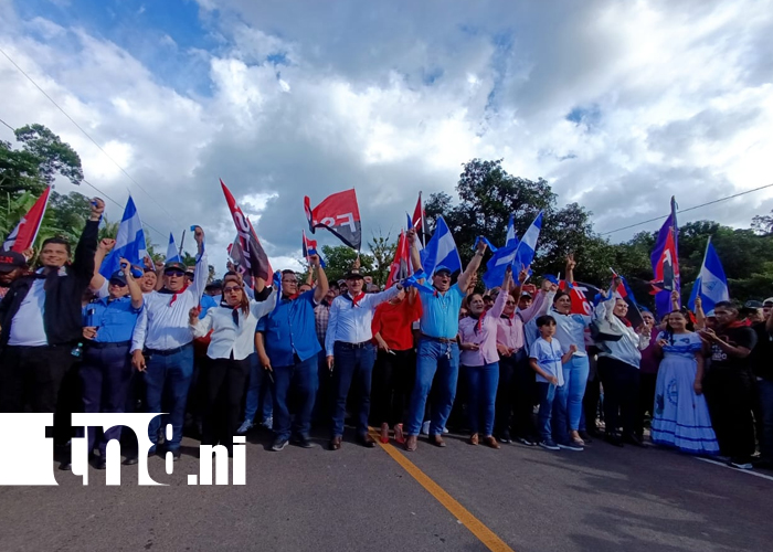 Foto: Se entregó a las familias de Paiwas el segundo tramo de la carretera Wanawana–San Pedro del Norte, Región de la Costa Caribe Sur /TN8