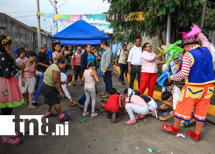 Foto: calle nueva para habitante de Villa Libertad en Managua/TN8