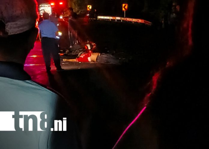 Foto: Luis Alberto Somarriba muere en accidente frontal con bus en Mateare/TN8