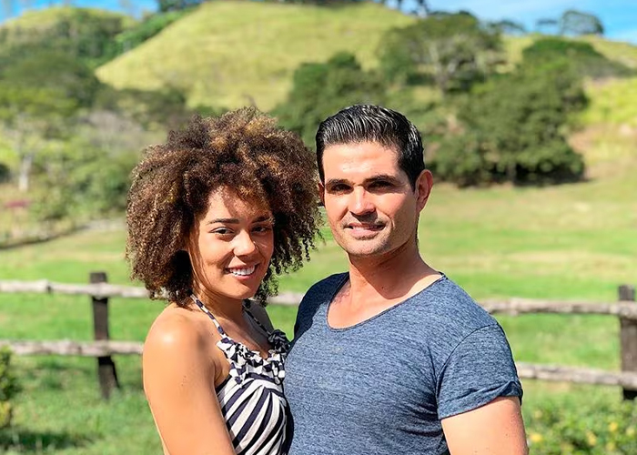 Foto: Ferdinando Valencia y Brenda Kellerman celebra el milagro de una nueva vida / Cortesía