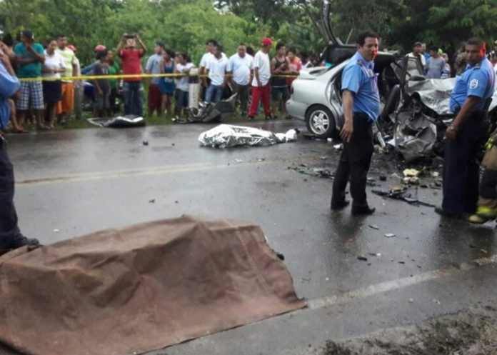 Foto: Menos víctimas fatales por accidentes viales en la última semana de octubre en Nicaragua / Cortesía