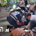 Mujer de la tercera edad resulta lesionada tras ser atropellada en Estelí Foto: Mujer de la tercera edad atropellada en Estelí/TN8