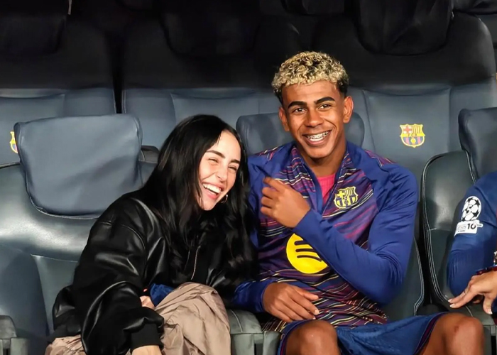 Foto: Lamine Yamal y Nicki Nicole / Cortesía