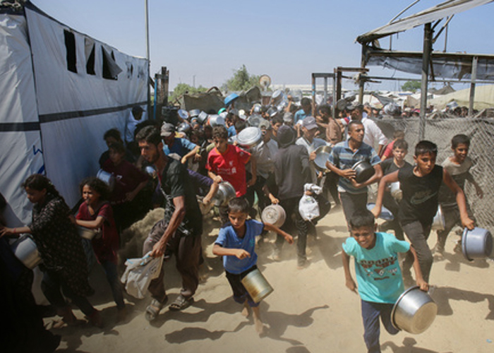 Foto: Crisis humanitaria en Gaza /cortesía
