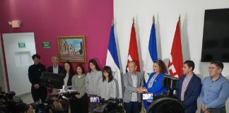 Foto: Managua recibe con orgullo a la delegación japonesa de Kanra /TN8