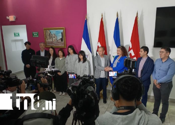 Foto: Managua recibe con orgullo a la delegación japonesa de Kanra /TN8