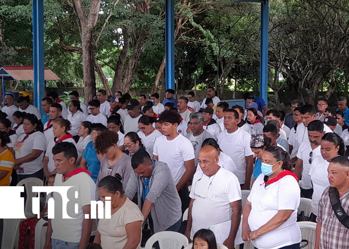 Foto: Nandaime rinde homenaje al comandante Carlos Fonseca/TN8