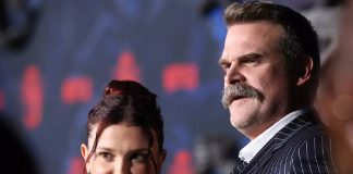 Foto: Millie Bobby Brown y David Harbour /cortesía