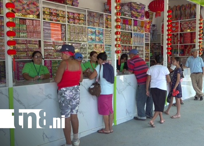 Foto: Arranca la comercialización de pólvora 2025 con medidas de seguridad en Tiscapa / Cortesía