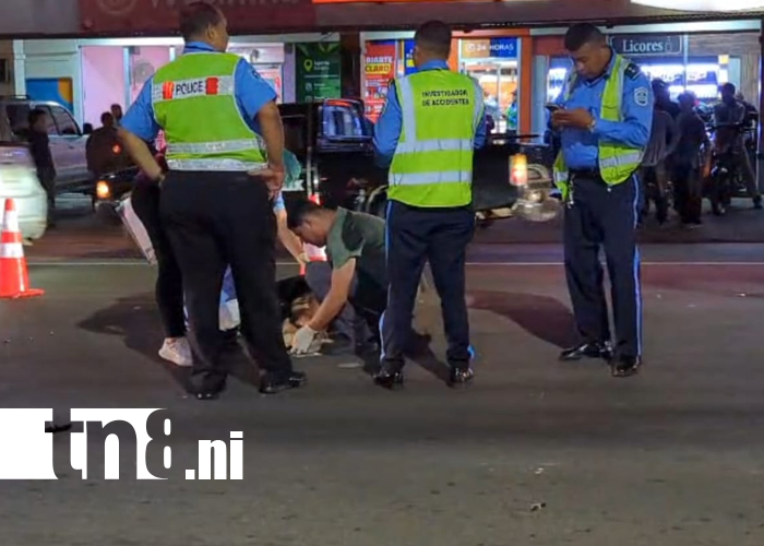 Foto: Dos motociclistas mueren de manera trágica en un violento accidente en la Carretera Sur/TN8