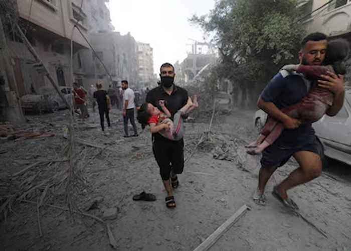 Foto: Israel bombardea en Jerusalén /cortesía