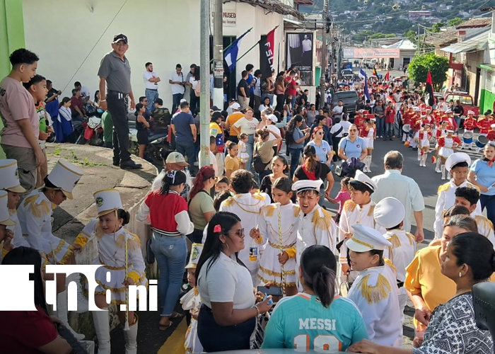 Foto: Homenaje a Carlos Fonseca llena de vida y emoción las calles de Matagalpa/TN8