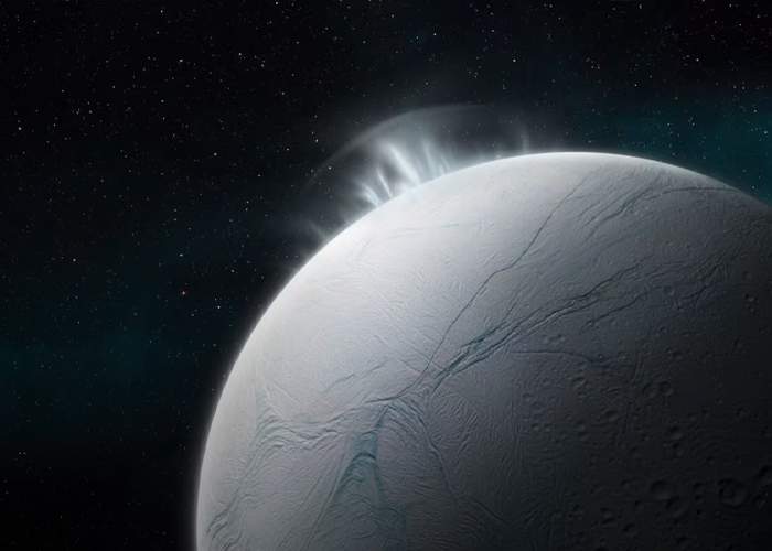 Foto: La NASA mira a Encélado /cortesía