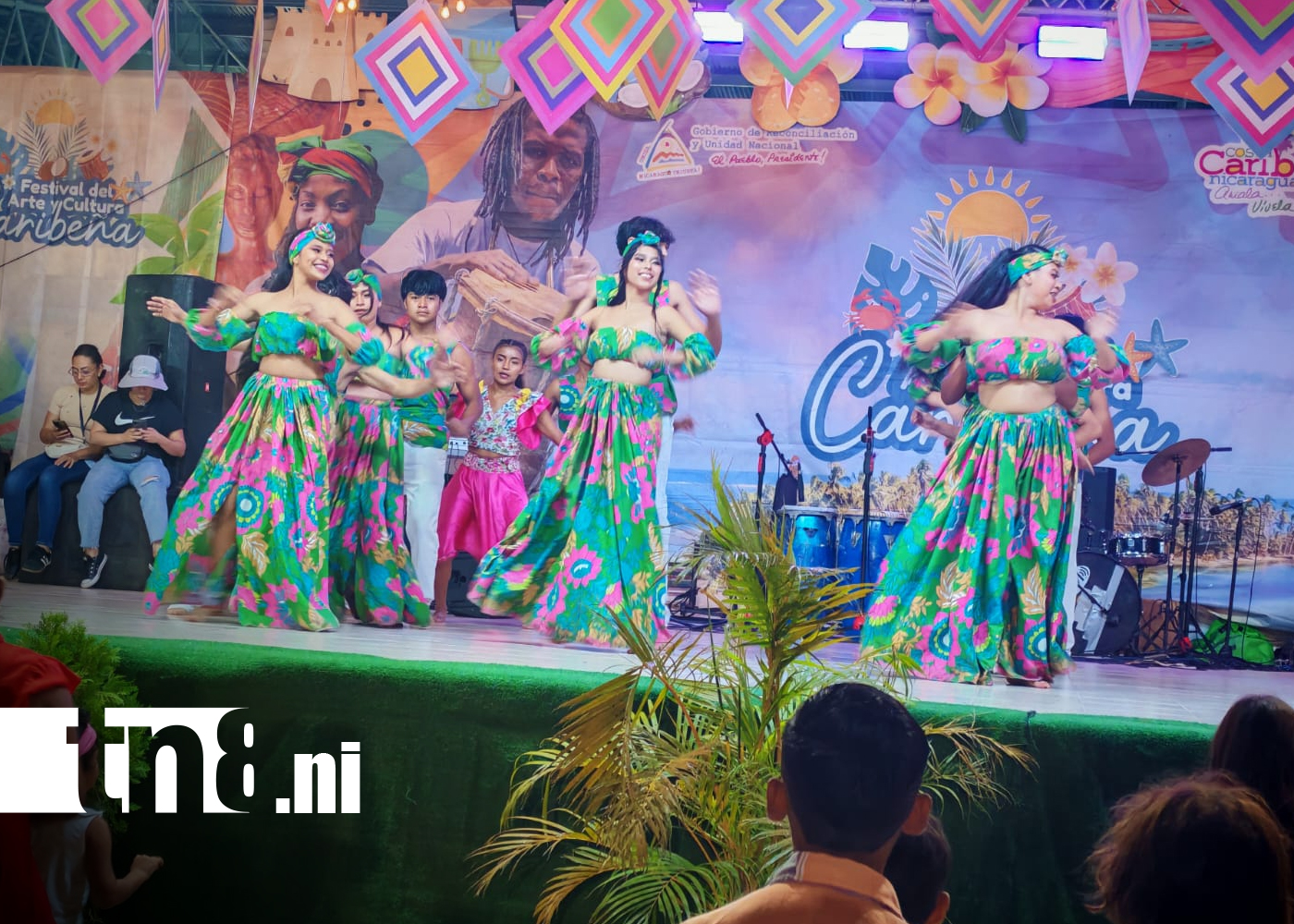 Foto: Costa Caribe Norte y Sur brillaron en el Tercer Festival del Arte y la Cultura Caribeña en Rivas/TN8