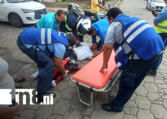 Foto: Accidente en Managua /TN8