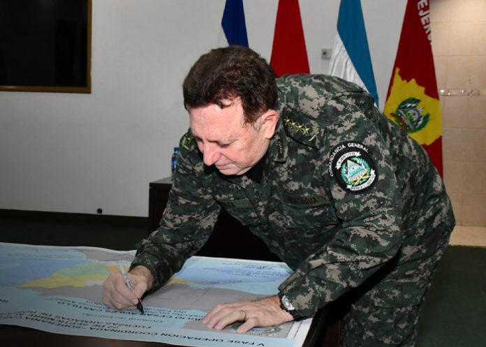 Foto: Nicaragua y Honduras refuerzan cooperación militar con reunión virtual / Cortesía