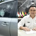 Foto:Caravana del gobernador de Colombia repelió ataque armado/Cortesía