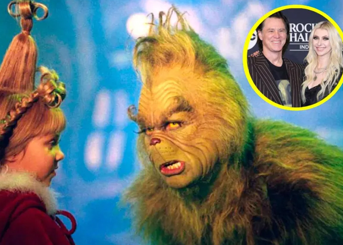 Foto: Jim Carrey y Taylor Momsen posan juntos / Cortesía