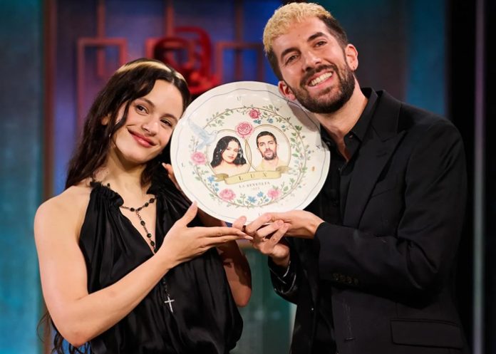 Foto: La visita de Rosalía a La Revuelta que no puedes perder / Cortesía