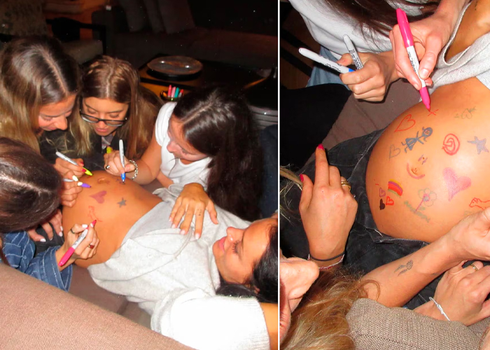 Foto: Oriana Sabatini combina creatividad y emoción en su celebración prenatal / Cortesía