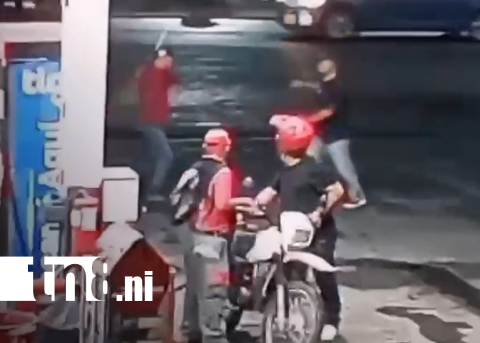 Foto: Conductor de microbús tras altercado en Diriamba/ TN8