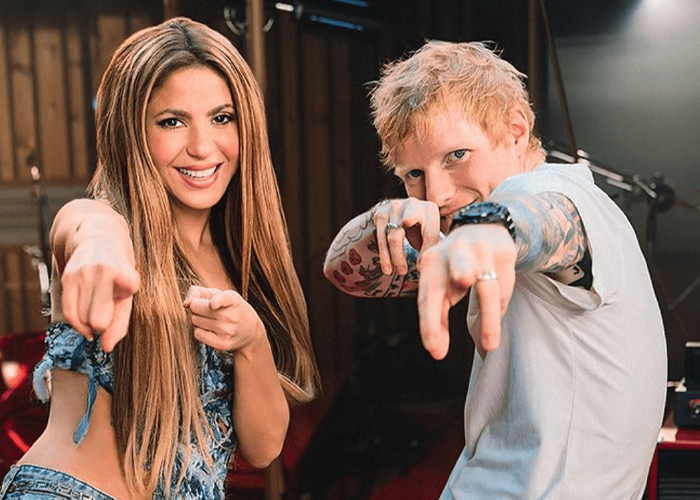 Foto: Shakira revela cómo fue trabajar con Ed Sheeran y Beéle en ‘Hips Don’t Lie’ / Cortesía