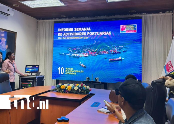 Foto: Alta actividad portuaria en Nicaragua /TN8