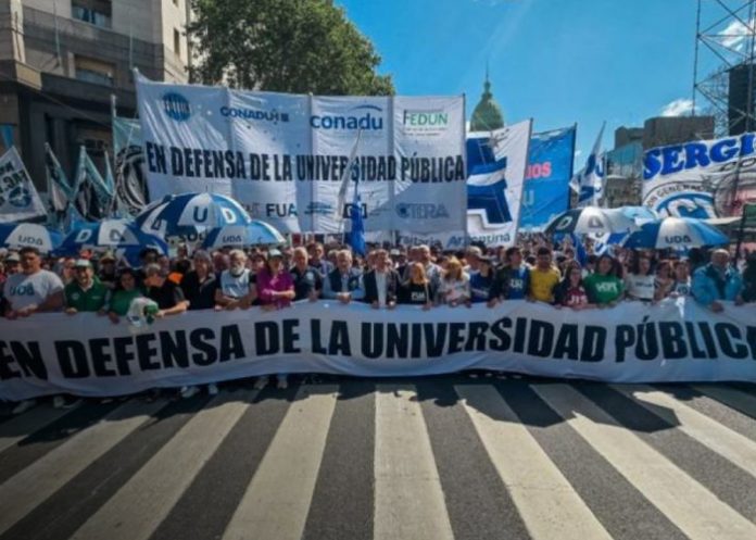 Foto: Paro en Argentina /cortesía