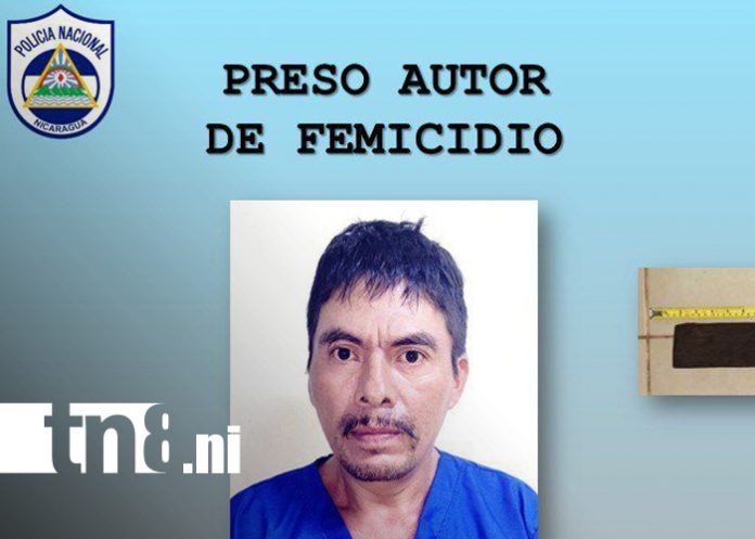 Foto: Autor del femicidio que estremeció a San José de Bocay/TN8