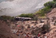 Bus cae a un abismo en Perú y deja 37 muertos en trágico accidente Foto: Tragedia en Perú /cortesía