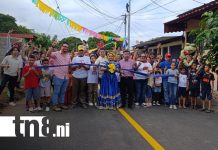 Foto: Más calles restauradas en Managua /TN8