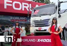 Foto: Conquista Nicaragua con el nuevo Forland X4000/TN8