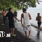 Foto: Tragedia en la Isla de Ometepe: joven muere ahogado en playa Paso Real/TN8