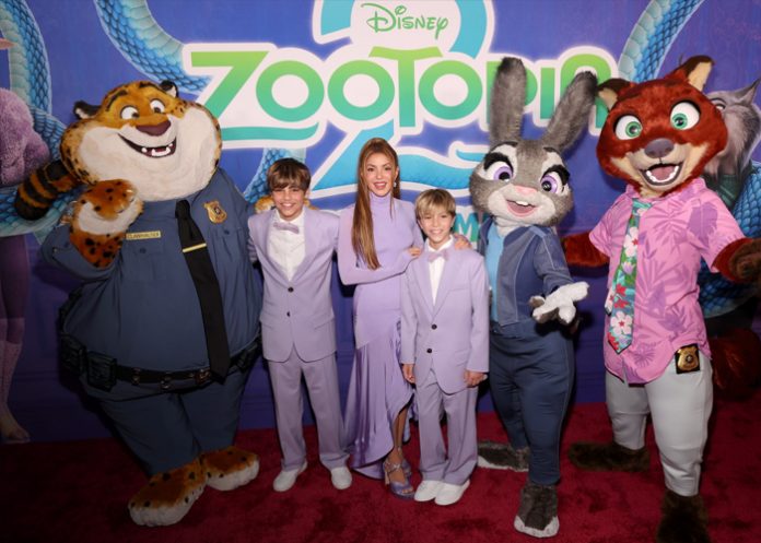 2 Foto: La alfombra roja de Zootopia 2 con Shakira/Cortesía