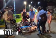 Joven motociclista sufre fractura en accidente en el boulevard Pancasan de Estelí Foto: Joven motociclista sufre fractura en accidente en el boulevard Pancasan de Estelí/TN8
