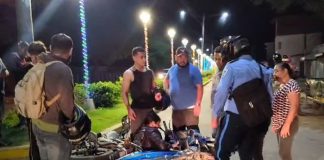 Foto: Joven motociclista sufre fractura en accidente en el boulevard Pancasan de Estelí/TN8