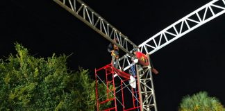 Foto: Diriá avanza en obras: nueva cubierta para Cancha Municipal y Plaza Cívica/TN8